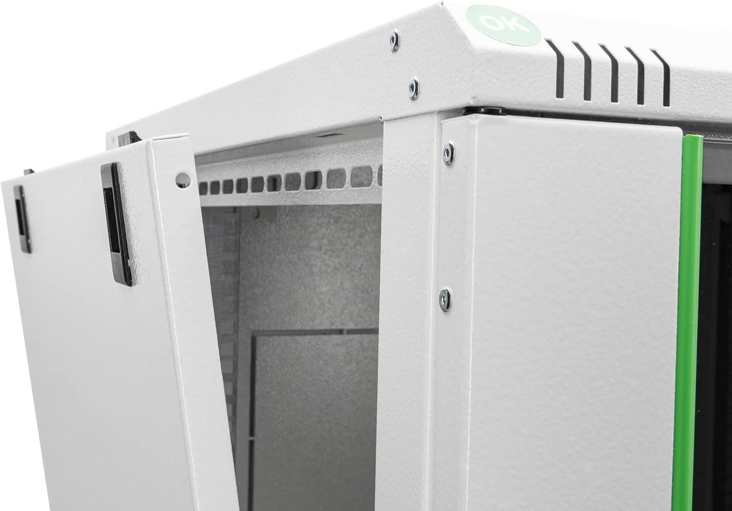 DIGITUS Netwerkkast - 19 inch Rack - 7 U - wandmontage - 600 mm diepte - draagvermogen 60 kg - Dynamic Basic Serie - Grijs