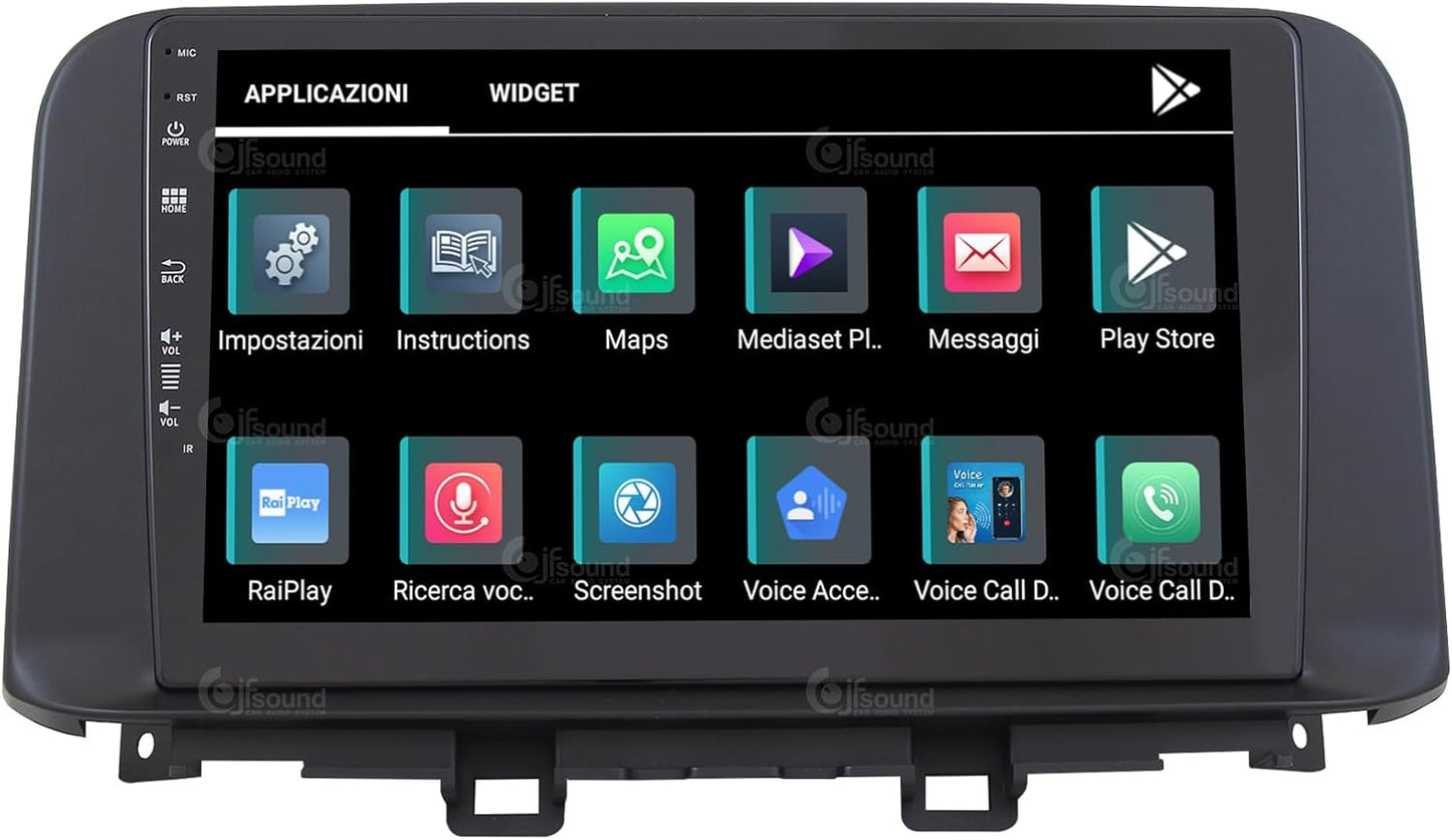 Autoradio Hyundai Kona – Auto Multimedia Systeem – Navigatiesysteem – Autostereo – Inbouwradio – 10 Inch Touchscreen – Android 8-Core Processor – CarPlay & Android Auto