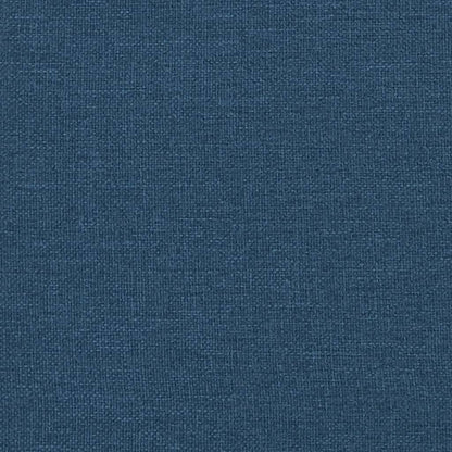 Bedframe – Bed Ombouw – Tweepersoonsbed – Twijfelaar Bed – Bedbodem – Blauw – 120x190 cm – Stevige Lattenbodem – Polyester Stoffering
