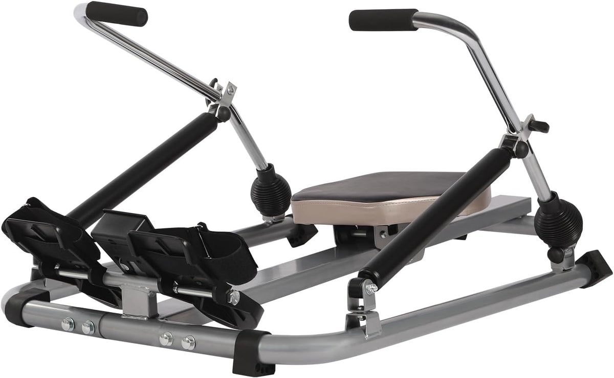 Roeitoestel – Roeimachine – Fitnessroeier – Hydraulisch Roeiapparaat – Thuisroeier – Hydraulische Weerstand 15-55 kg – LCD Display Met Trainingsgegevens