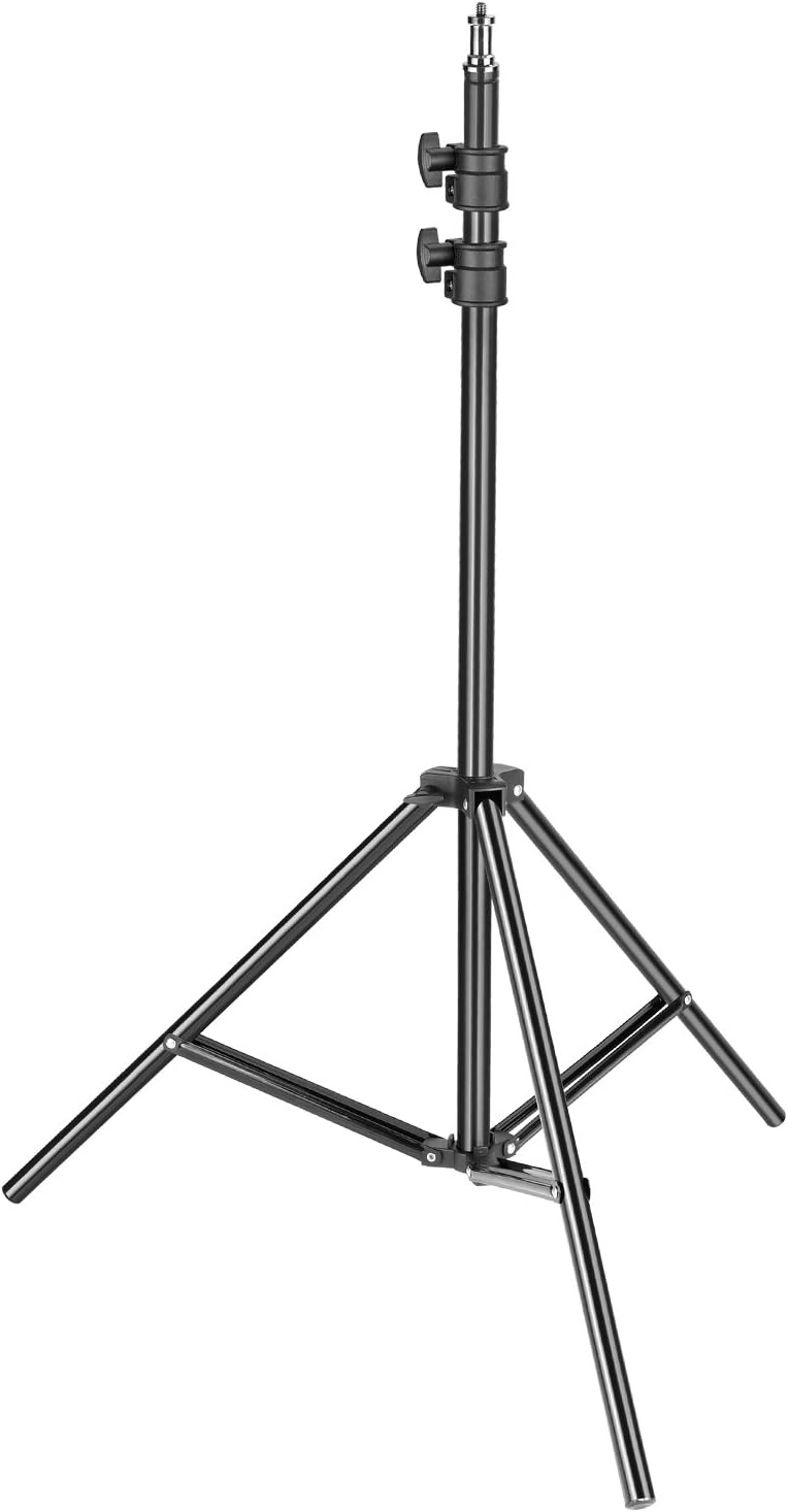 Tweekleurige Led Videolampen Set Van 2 – Videolampen – Fotolampen – Studiolampen – Lichtset – Dimbaar 3200-5600K – Inclusief Lichtstatief 92-190 Cm