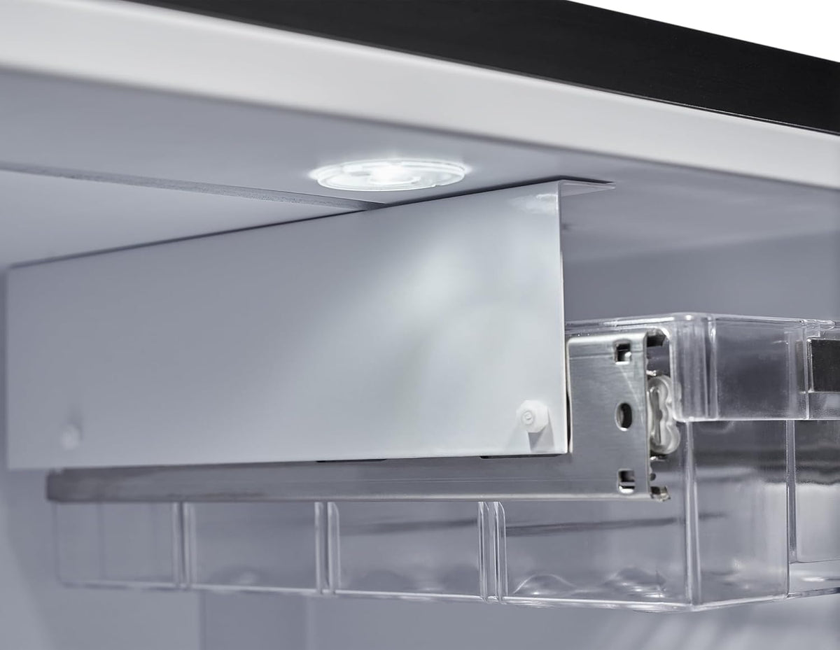 Corby Henley Minibar met laden, 45 liter, zwart, EU-stekker
