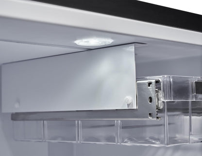 Corby Henley Minibar met laden, 45 liter, zwart, EU-stekker