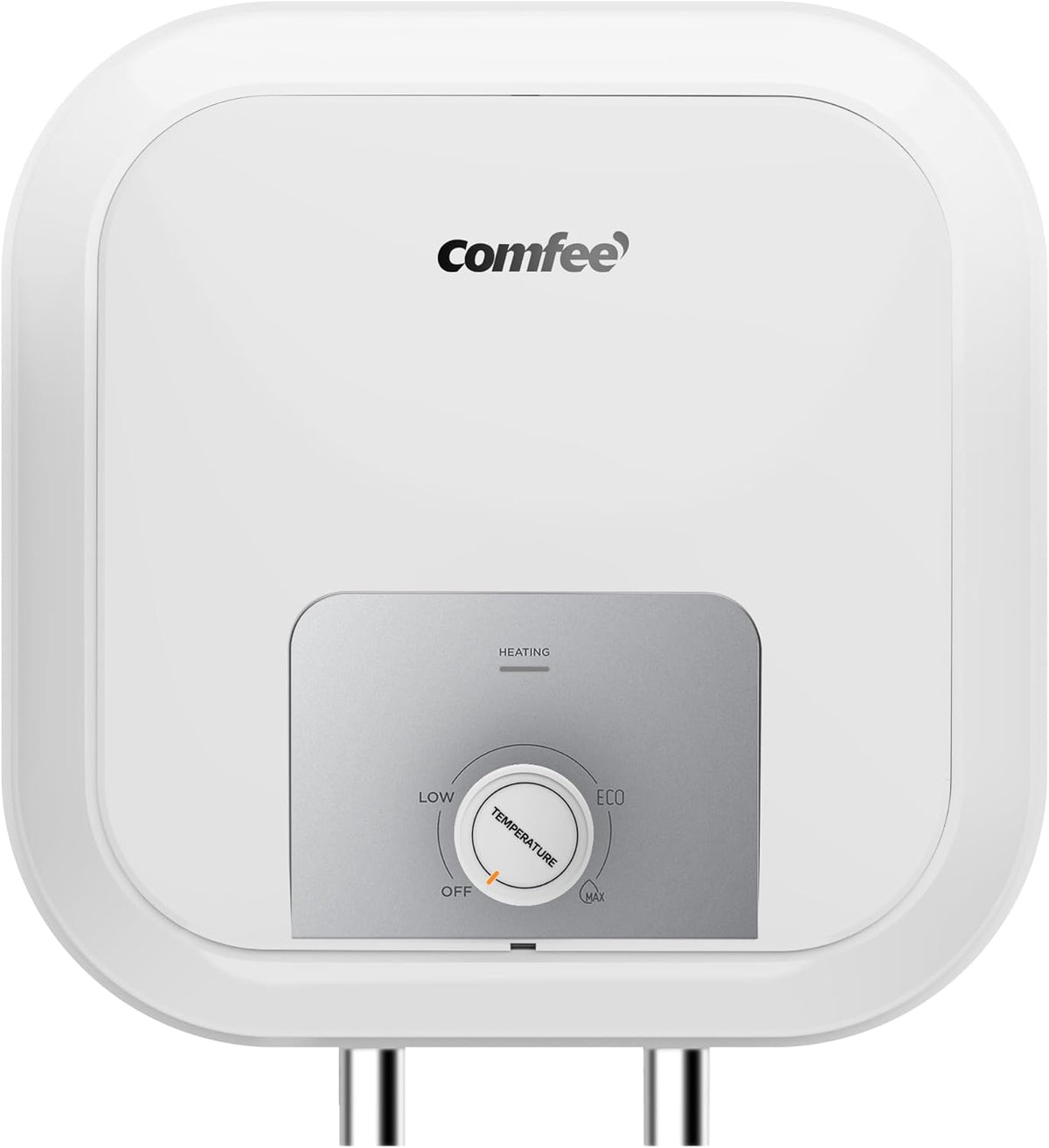 COMFEE D10-15VD1OW Elektrische doorstroomboiler, 10 l, onder de gootsteen, met watertank, licht, compact, eenvoudig te installeren, ideaal voor een klein gezin