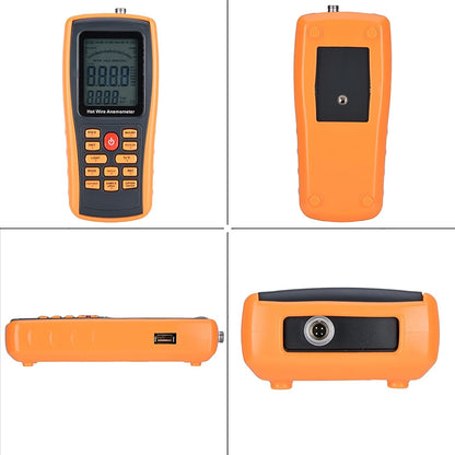 Digitale Anemometer LCD Draagbare Windsnelheid En Temperatuur Meter GM8903 Met Handleiding En Sensor Voor Plank Zeil