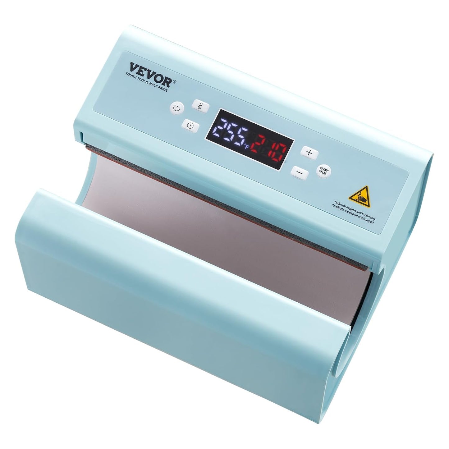VEVOR Warmtepers voor kopjes, automatisch, 325-887 ml, diameter 75-85 mm, sublimatiemachine temperatuur instelbare tijden, snelle en gelijkmatige verwarming, voor het overbrengen van foto's op beker