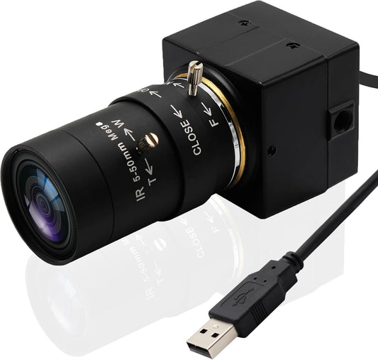 Webcam 4K UHD – USB-webcam – USB-camera – Pc-camera – Computercamera – 10x Optische Zoom – 5-50 Mm Varifocale Lens