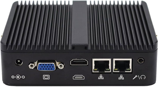 Mini PC – Mini Desktop – Compacte Computer – Industrie PC – Embedded PC – Intel N100 8GB RAM – 256GB SSD – Ventilatorloos – Dubbel Scherm