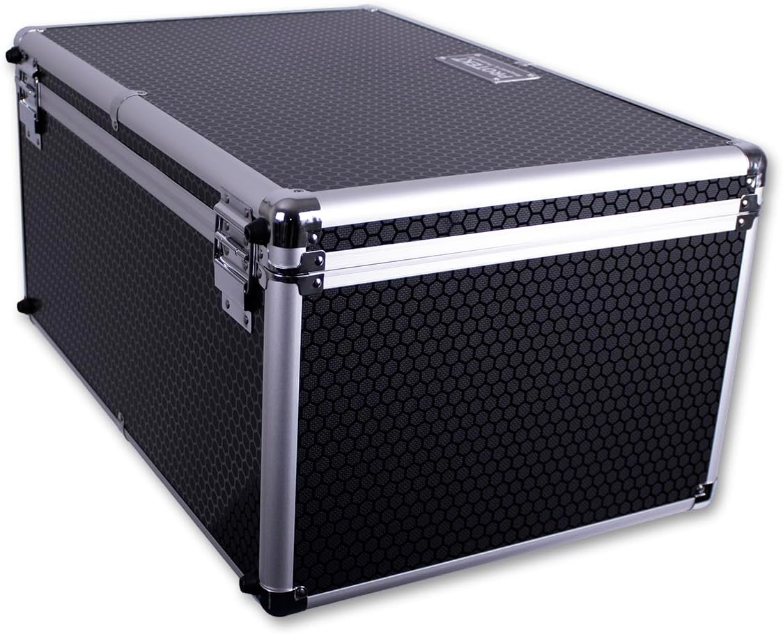 Protekt Plus Series CUL Universal Utility Flight Case voor audiovisuele uitrusting, verlichtingsapparatuur, DJ-apparatuur, gereedschap, kabels en meer, Zwart, 600 x 400 x 300 mm, Universal Utility
