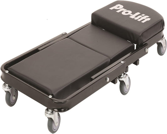 Pro-LifT C-9100 Zwart 40" Opvouwbare Z Creeper (430 lbs)