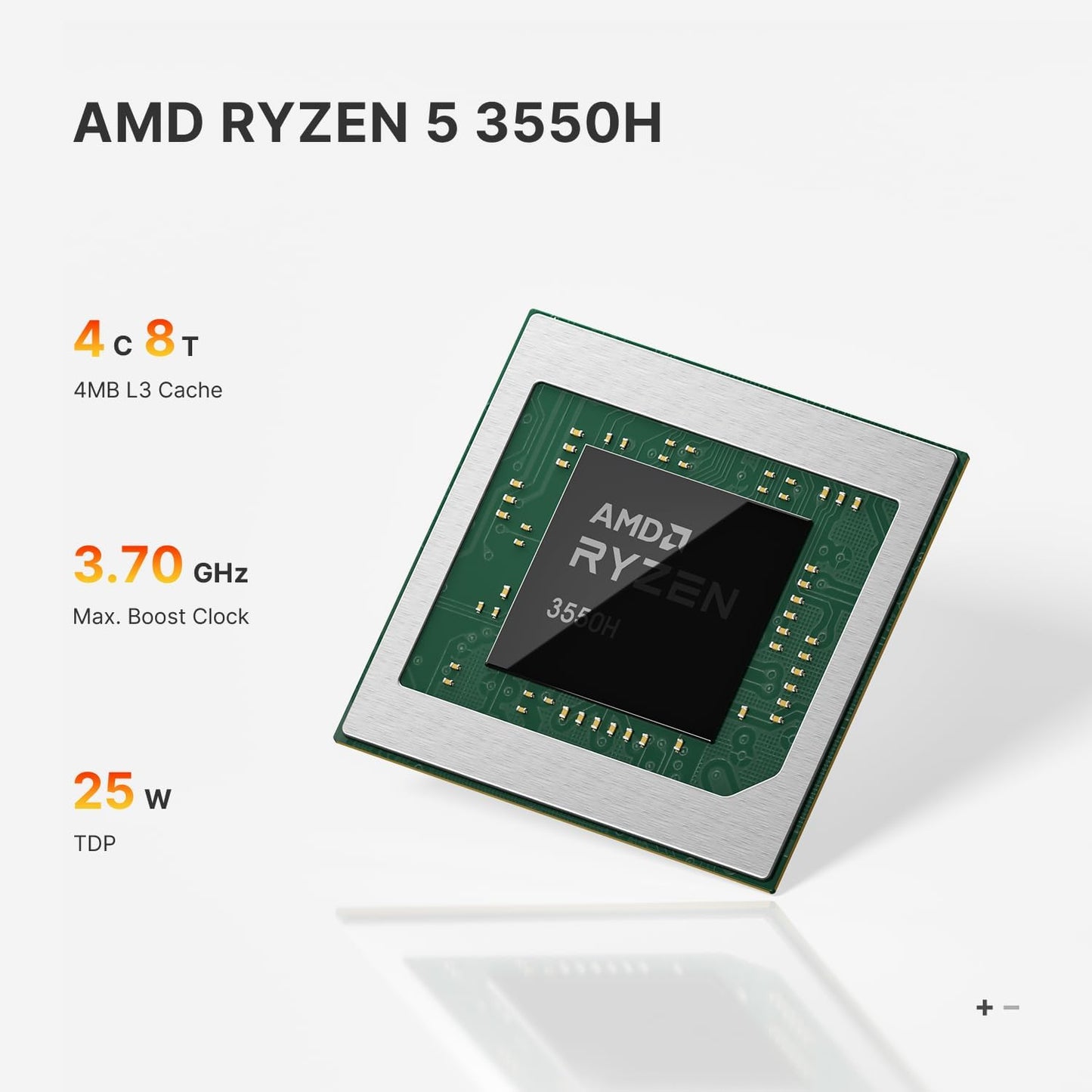 Gaming PC – Game Computer – Desktop PC – Mini PC – Ryzen 7 5700U – 32 GB RAM – 512 GB SSD – Triple 4K Output – Wi-Fi 6E & LAN 2.5G
