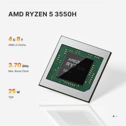 Gaming PC – Game Computer – Desktop PC – Mini PC – Ryzen 7 5700U – 32 GB RAM – 512 GB SSD – Triple 4K Output – Wi-Fi 6E & LAN 2.5G