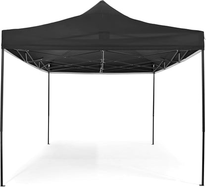 All Seasons Gazebos 3 x 4,5 m, volledig waterdicht, pop-up paviljoen, zwart