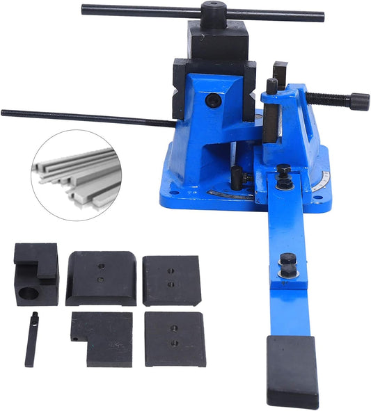 UB-100A 120° Angle Bending Machine, Bending Machine, Universal, Manual, Metal Bending Machine, Cast Steel, Manual Angle Bending Machine, Metal Bending Machine, Stainless Steel, Round Bending Device - QUORE