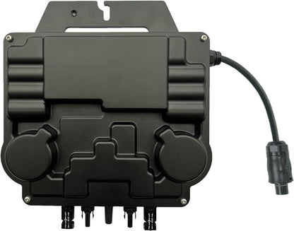 APsystems® Microomvormer EZ1D 1800W incl. geïntegreerd WLAN & Bluetooth en VDE-relais, plug & play ideaal voor balkonkrachtcentrale (met aansluitkabel)
