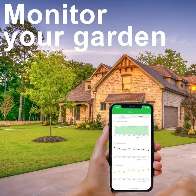 Netro Spark WiFi Smart irrigatieregelaar weersvoorspelling toegang op afstand (8 zones)