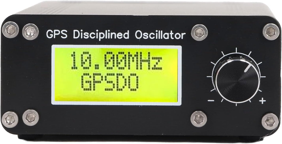 GPSDO Global Positioning System, OCXO 10MHz GPS-gedisciplineerde Oscillator met Beeldscherm en Encoder voor Hoogwaardige Audiodecoders