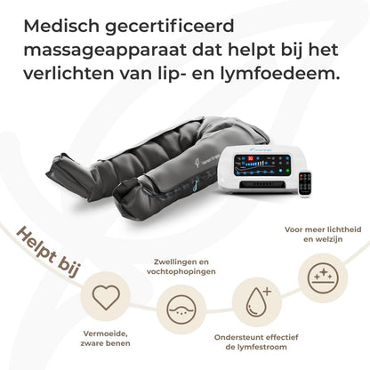 Venen Engel 6 Premium Recovery Boots 6 Massageprogramma’s – Medisch Gecertificeerd voor Veneuze & Lymfatische Aandoeningen – Behandeling van Cellulite – Aanvulling op Lymfedrainage