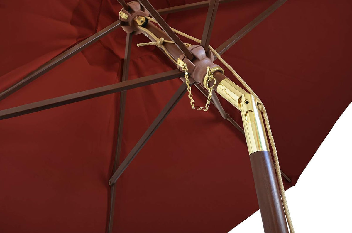 Kai Wiechmann Parasol 240 cm kantelbaar winduitlaat UV-bescherming 50+