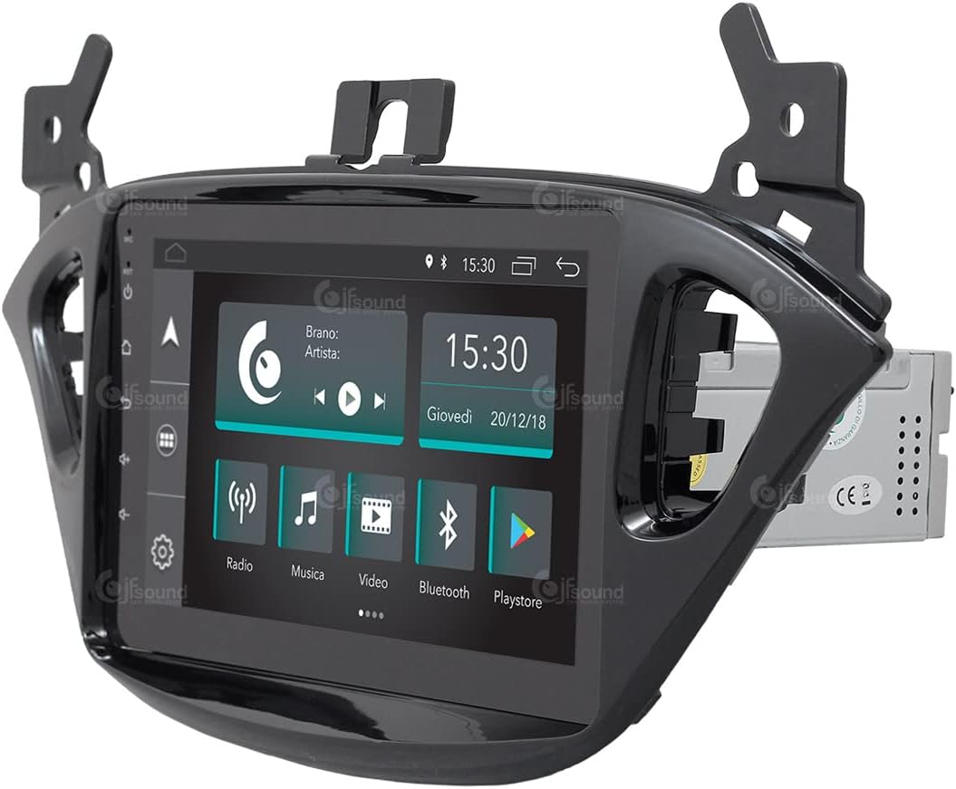 Autoradio Opel Corsa E – Multimedia Speler – Navigatiesysteem – Touchscreen Radio – Smart Car Audio – 8 Inch Full Touch – Android 10 Met GPS & Bluetooth