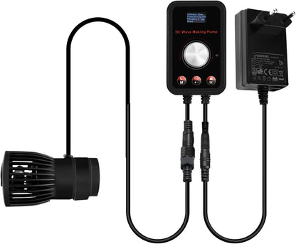 CONQUERALL 430-2160GPH 15W Golfmaker voor Aquarium 24V GELIJKSTROOM Vis Tank Golfmaker Sinusgolftechnologie Grote Debiet en Ultrastil Kostuum voor Zoetwater en Zoutwater