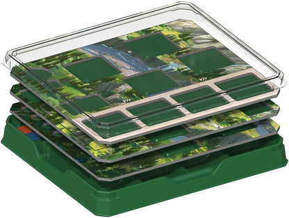 MAUL Jaarplanner MAULstandaard, whiteboard magnetisch + beschrijfbaar, met print maanden en dagen, 90 x 120 cm