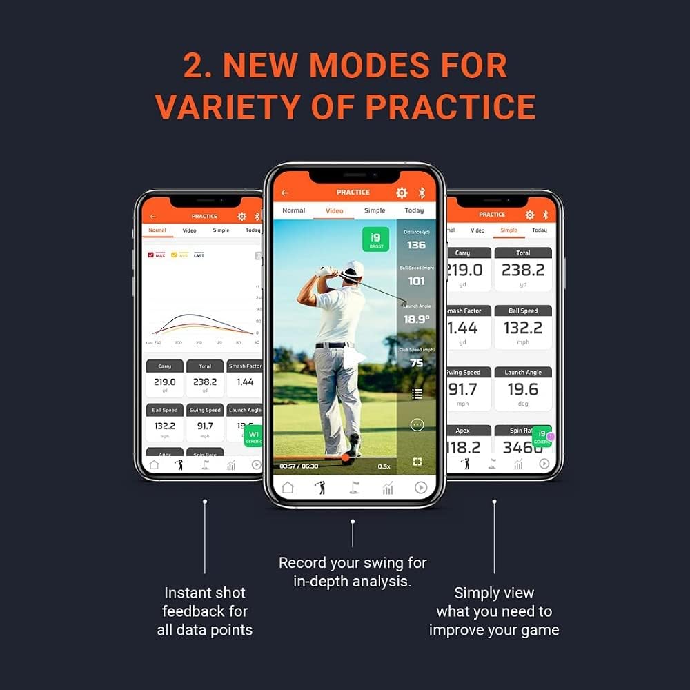 Voice Caddie Sc300I draagbare golflanceringsmonitor (2021)