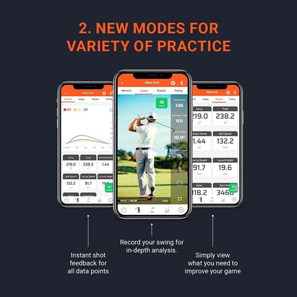 Voice Caddie Sc300I draagbare golflanceringsmonitor (2021)