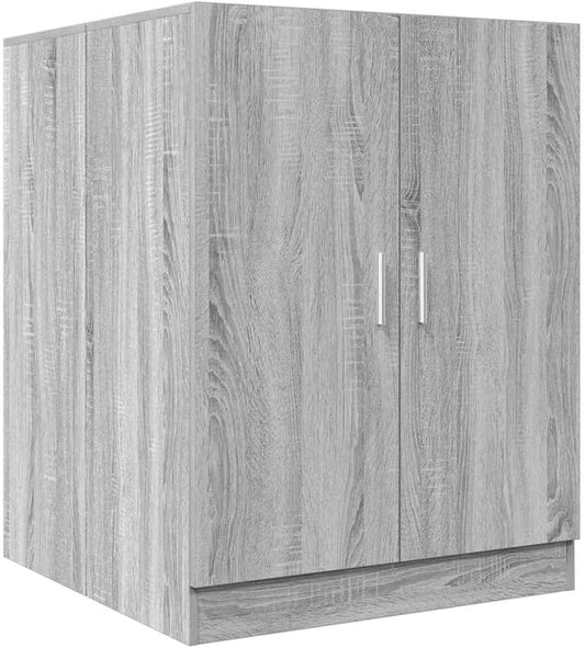 vidaXL Washing Machine Cabinet 71x71.5x91.5 cm Gray Sonoma Oak Color, bathroom furniture, cabinet, washing machine cabinet, bathroom cabinet, cabinet, bathroom shelf