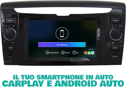 Autoradio Lancia Ypsilon – Navigatiesysteem – Multimedia Receiver – Android Radio – Auto Entertainment – 7-inch Touchscreen – Bluetooth WiFi Connectivity