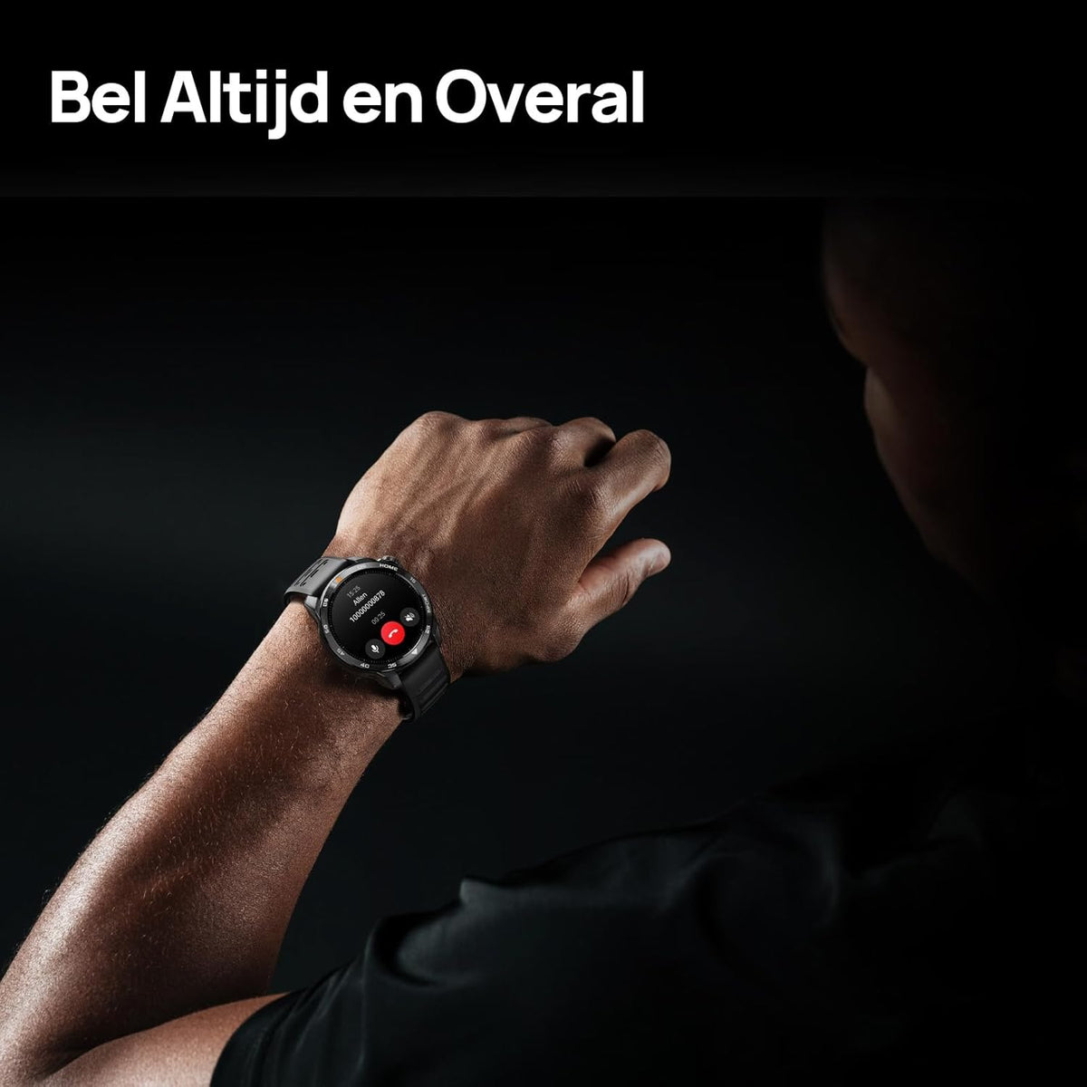 Mibro GS Pro2 Smartwatch voor Heren met GPS, Hardloophorloge met 1,43" AMOLED, Sporthorloge Stappenteller, Hartslagmeter, SpO2, 150+ Sportmodi, Padel, Zwemmen, Fietsen en Hardlopen (Donkergrijs)