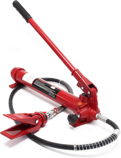 Hydraulic body aiming set with 10t pressure force incl. case and accessories