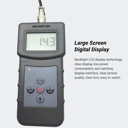Bodemvochtigheidsmeter Digitaal display ABS Handmatige uitschakeling Bodemvochtmeter, voor landbouwbeplanting, voor industriële productie, voor tuinbenodigdheden, voor gebouwen