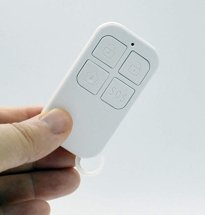 TECPEAK Draadloos huisalarmsysteem, wifi/GSM/4G met sirene-beveiliging, biedt een zeer efficiënte modus ter bescherming van je huis en kantoor (S1-W)