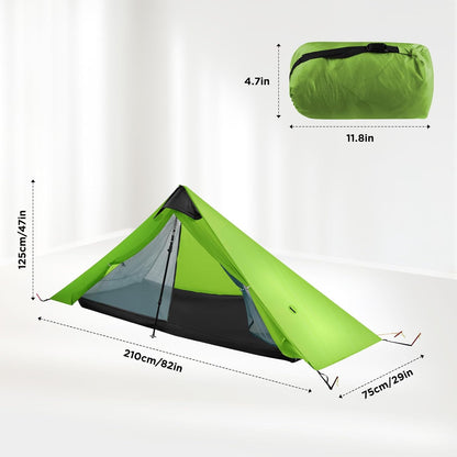 Ultralichte campingtent New LanShan voor buiten, 2 personen, perfect voor kamperen, backpacken en wandelingen