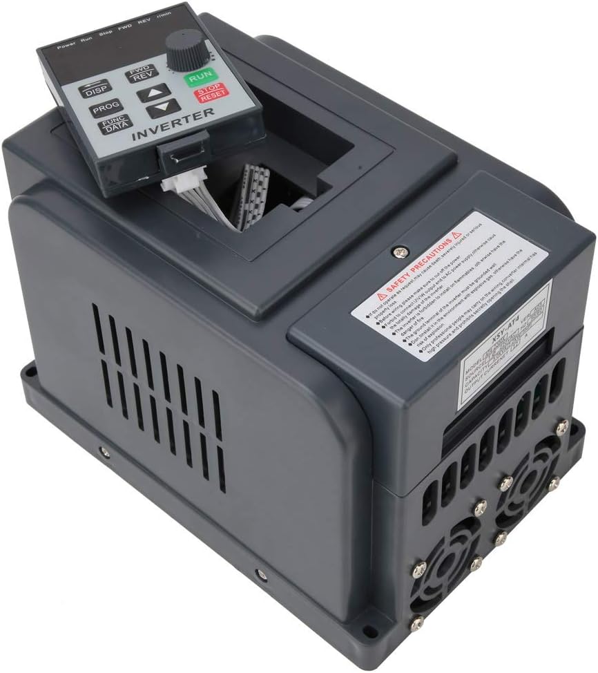 AT4-2200X Universele eenfasige ingang Driefasige uitgang Frequentiedimmer Motoromvormer 2.2kW V/F Gesloten lusbesturing PWM