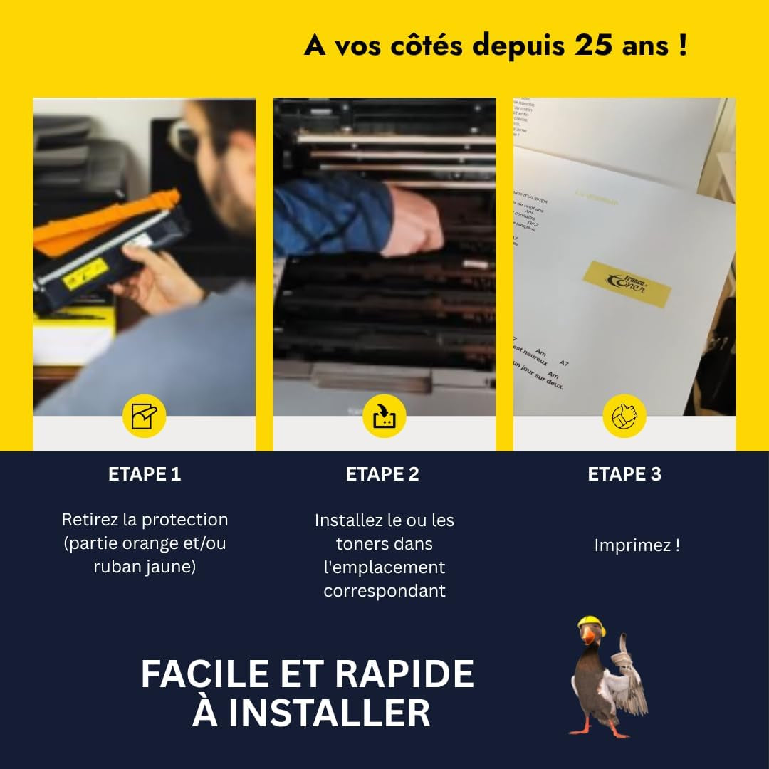 Magenta Tonercartridge – Toner Cartridge – Printercartridge – Laserjet Toner – Toner Cartridge Met Chip – Hoge Printcapaciteit – Eenvoudige Installatie