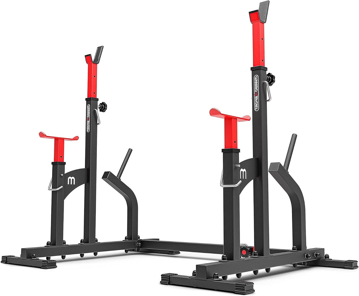Marbo Sport Combination Stand with Multifunctional Fuse Weight Rack Height Adjustable Dumbbell Stand Adjustable for Gym Dumbbell Rack Squat Rack MS-S104 Two Variants - QUORE