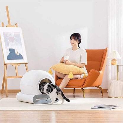 Verbonden zelfreinigende robot - EZIclean® CATBOT K8i kattentoilet