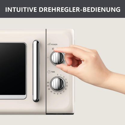 Magnetron – Retro Magnetron – Microwavemagnetron – Keukenmagneetoven – Mini Magnetron – 20 Liter Inhoud – 700 Watt Vermogen