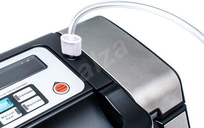 Maxxo VM Professionele vacuümverpakker met dubbele lasnaad, 20 l/min, vacuümpomp, 900 mbar, folielasapparaat voor levensmiddelen, vacuümzakken