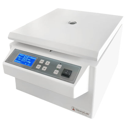 Lage-Snelheid Centrifuge – Tafelcentrifuge – Digitale Centrifuge – Laboratoriumcentrifuge – Monstercentrifuge – 4000 Rpm / 2400 Xg – Rotor Voor 12 X 15 Ml Buisjes