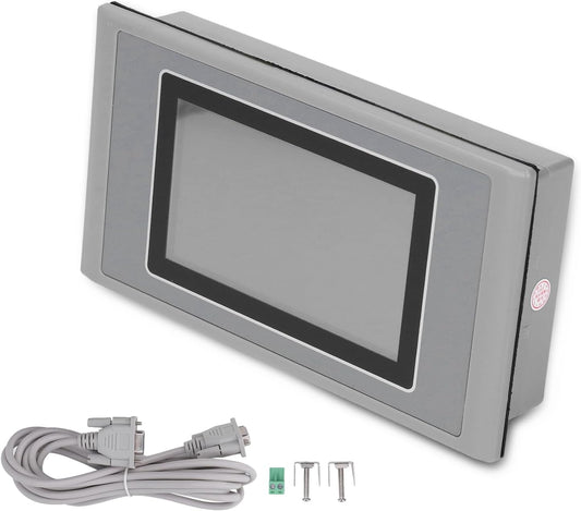 HMI Touchscreen, 4.3in Color Human Machine Interface, Water Resist Touch Panel Display, Industrial Resistive Touch Screen voor PLC