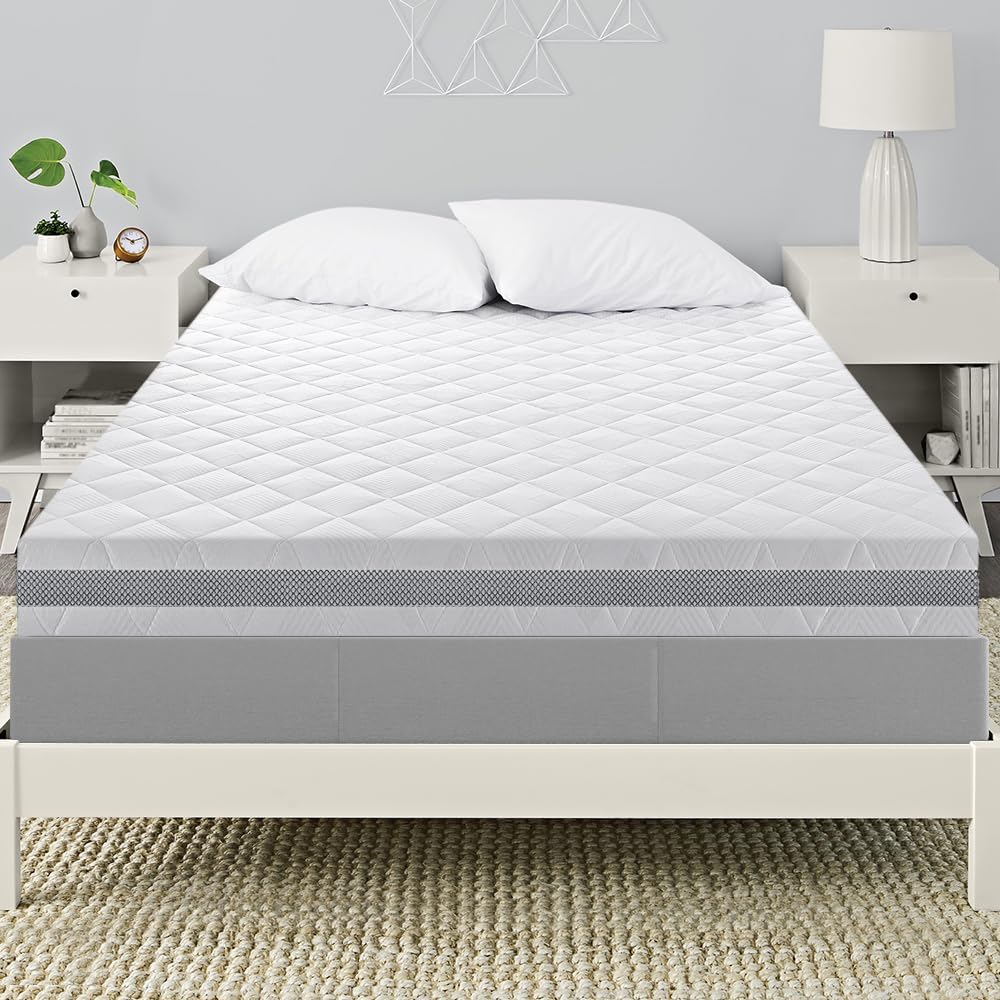 Matrastopper – Topmatras – Koudschuimtopper – Bedverbeteraar – Boxspring Topper – 160x200 cm – 10 cm Koudschuimkern – Ademend 3D-Mesh Overtrek