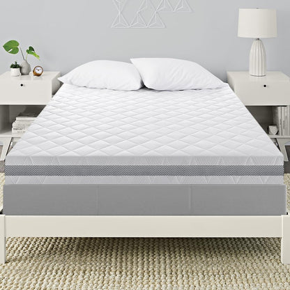 Matrastopper – Topmatras – Koudschuimtopper – Bedverbeteraar – Boxspring Topper – 160x200 cm – 10 cm Koudschuimkern – Ademend 3D-Mesh Overtrek
