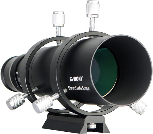 Svbony SV106 Guide Scope 60mm, F4 Zoeker met Spiraalvormige Focuser voor Begeleiden Vinden Sterren, Compatibel met ZWO QHY Auto Guide Camera