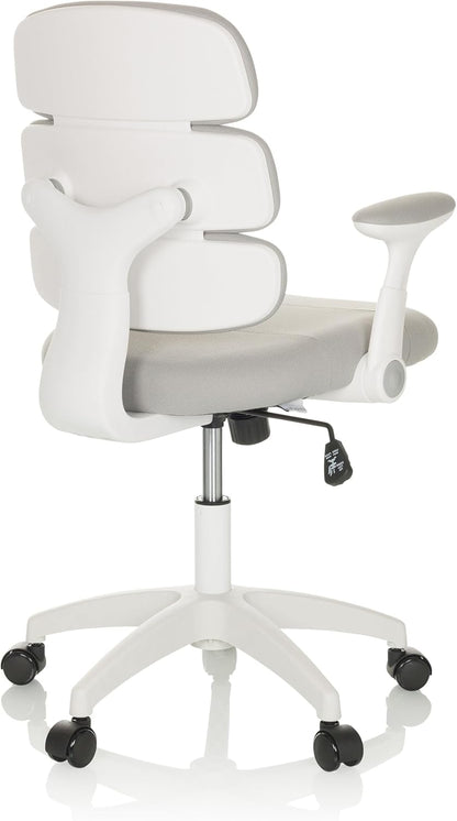 hjh OFFICE Kinder bureaustoel KID ERGOLINO W Stof Grijs