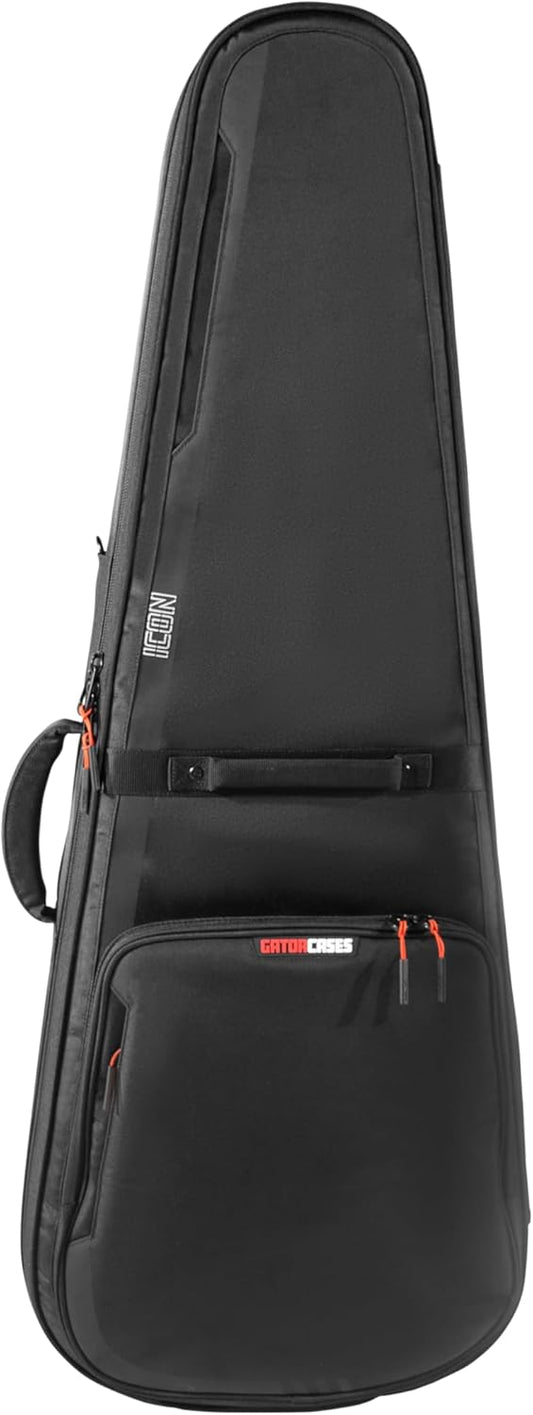 Gator Cases ICON serie Premium weerbestendige gigbag voor akoestische gitaren met TSA bagageslot-vriendelijke ritstrekkers (G-ICONDREAD)