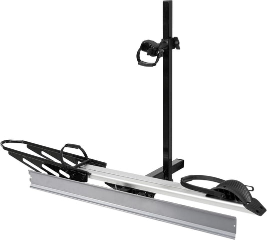 Bicycle Rack Single Ramp for Bikes and E-Bikes, Suitable for Cars, SUVs, Motorhomes, Trailers with 2 Inch Receiver - QUORE