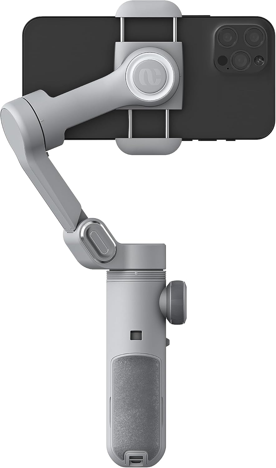 Aochuan Smart X Pro De ultieme gimbalstabilisator voor smartphones | Iphone of Android | 3-assige handstabilisator met bevestigbaar statief voor ultravloeiende opnamen YouTube-vlogs en uitmuntende